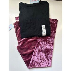 Cat & Jack Girls Long Sleeve and Leggings Set size L (10/12) NWT